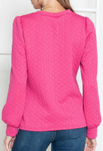 Load image into Gallery viewer, Rose Chevron Quilted Top
