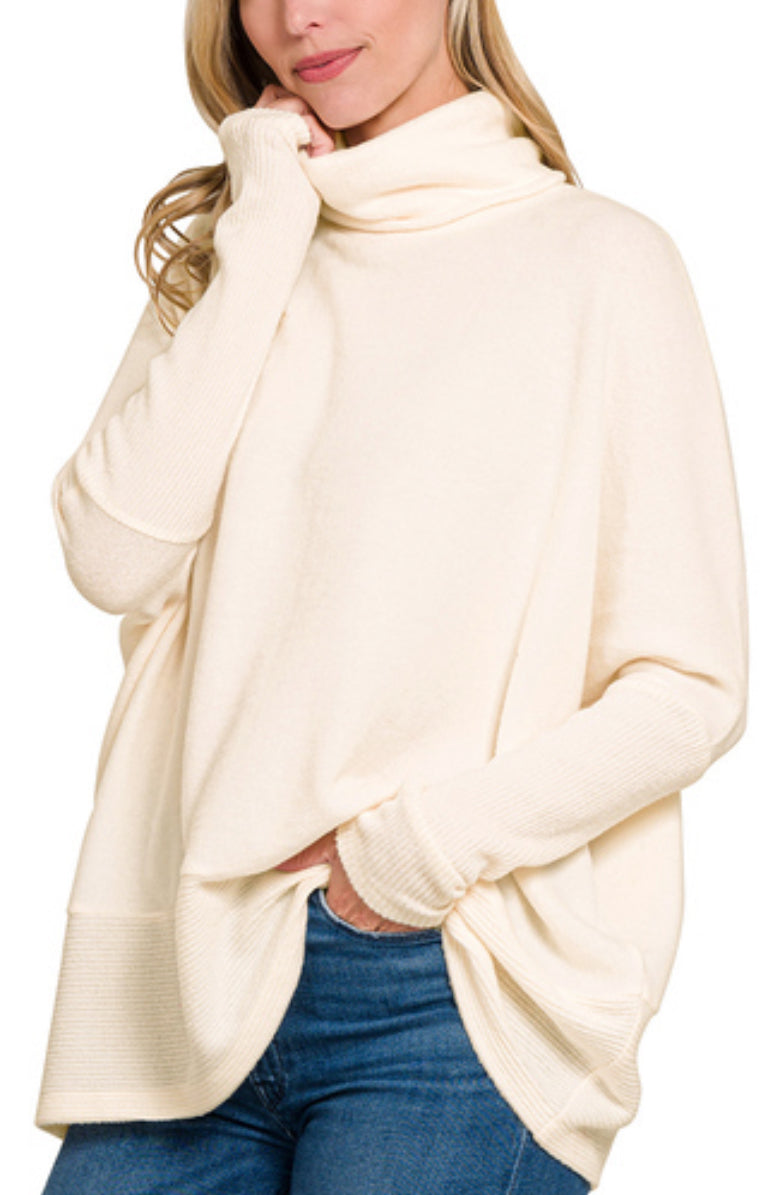 Cream Super Soft Tunic