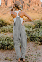 Load image into Gallery viewer, Grey V-Neck Jumper with Pockets
