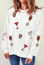 Load image into Gallery viewer, Sparkly Drink Crewneck
