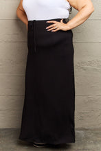 Load image into Gallery viewer, Culture Code For The Day Flare Maxi Skirt in Black
