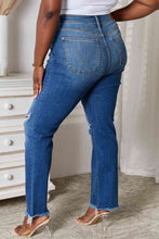 Load image into Gallery viewer, Judy Blue Distressed Raw Hem Jeans
