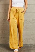 Load image into Gallery viewer, HEYSON Love Me Mineral Wash Wide Leg Pants
