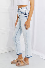 Load image into Gallery viewer, RISEN Camille Acid Wash Crop Straight Jeans
