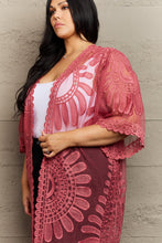 Load image into Gallery viewer, Justin Taylor Legacy Lace Duster Kimono
