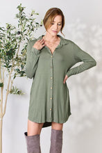 Load image into Gallery viewer, Celeste Button Down Shirt Dress
