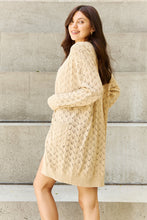 Load image into Gallery viewer, HEYSON Breezy Days Open Front Sweater Cardigan
