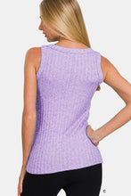 Load image into Gallery viewer, Zenana Ribbed Round Neck Tank
