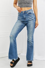 Load image into Gallery viewer, RISEN Iris High Waisted Flare Jeans
