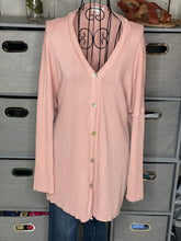 Load image into Gallery viewer, Blush Waffle Knit Button Cardigan
