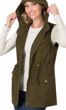 Load image into Gallery viewer, Military Hoodie Vest
